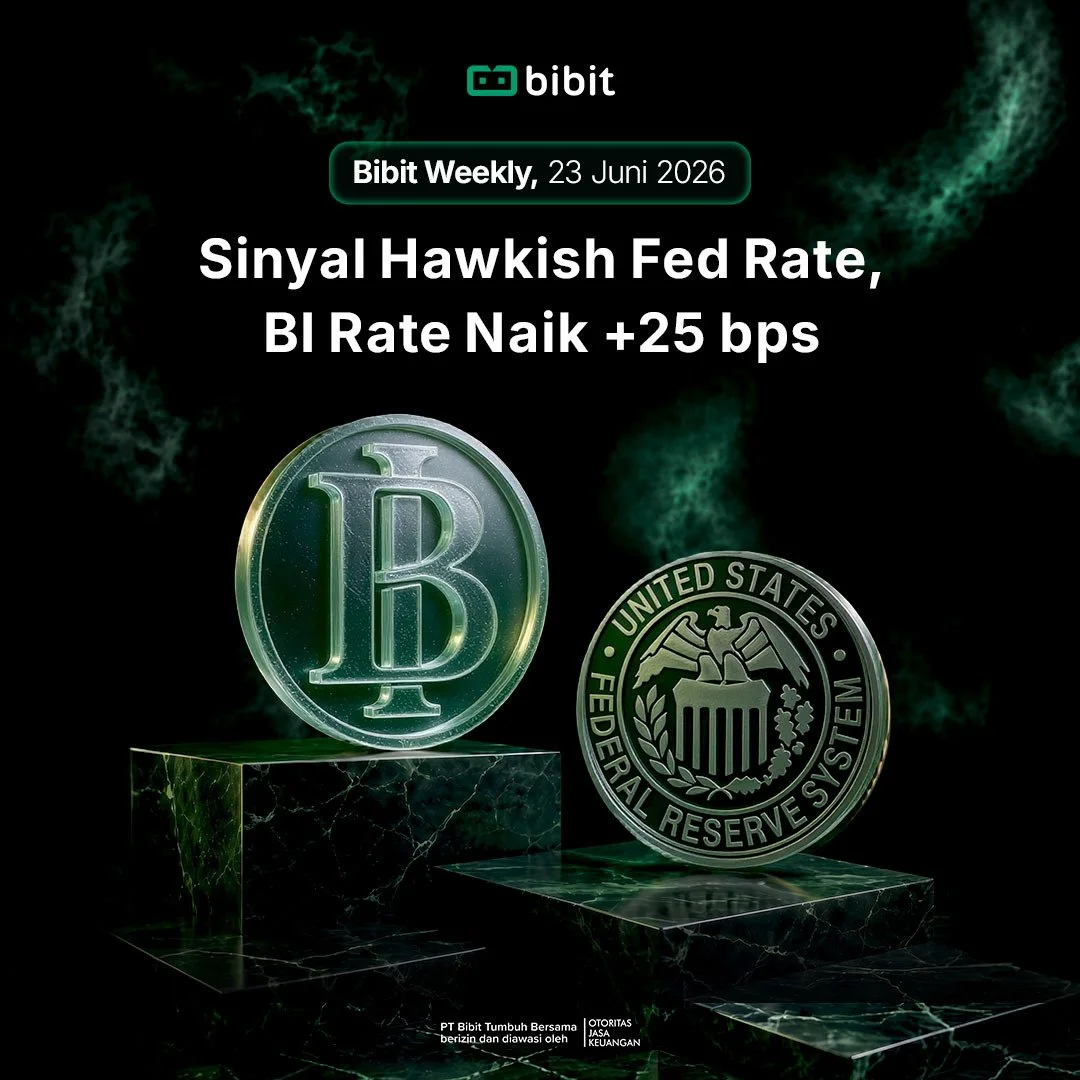 Bibit Weekly – Sinyal Hawkish The Fed, BI Rate Naik +25 bps